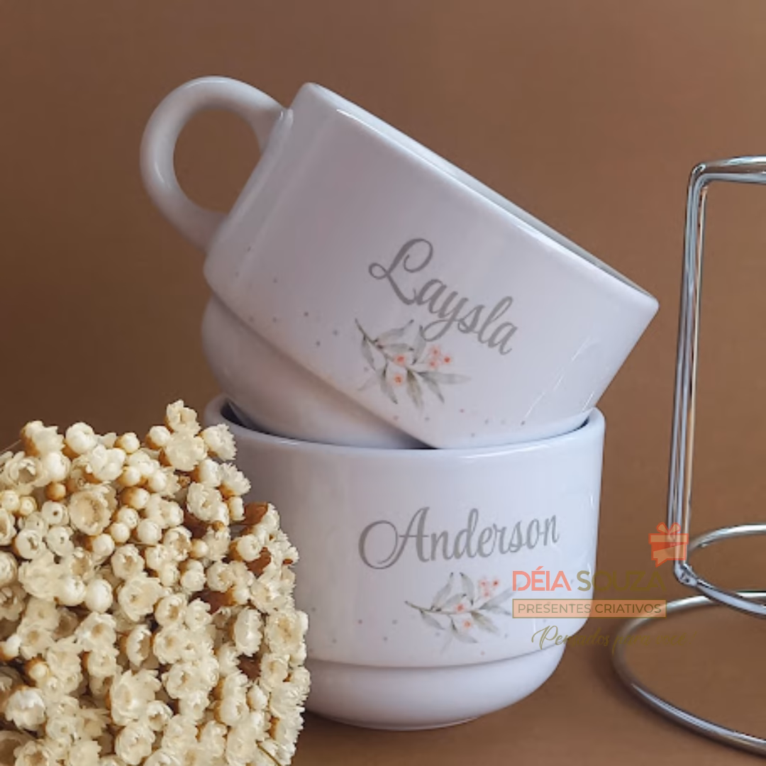 Torre 2 xícaras convite