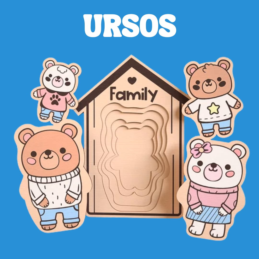 Encaixe Montessori Familia