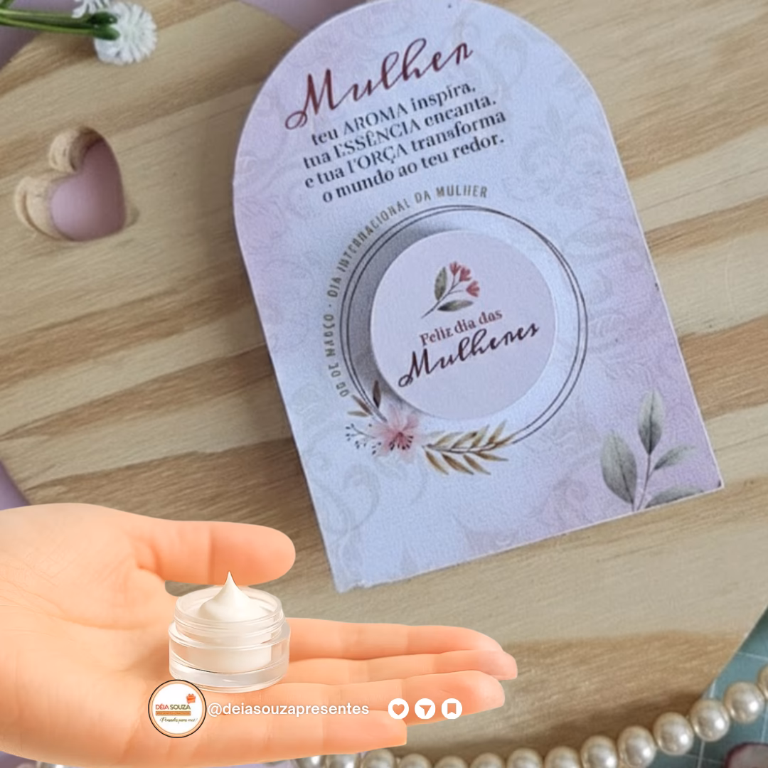 Mini Hidratante 5 gramas com card