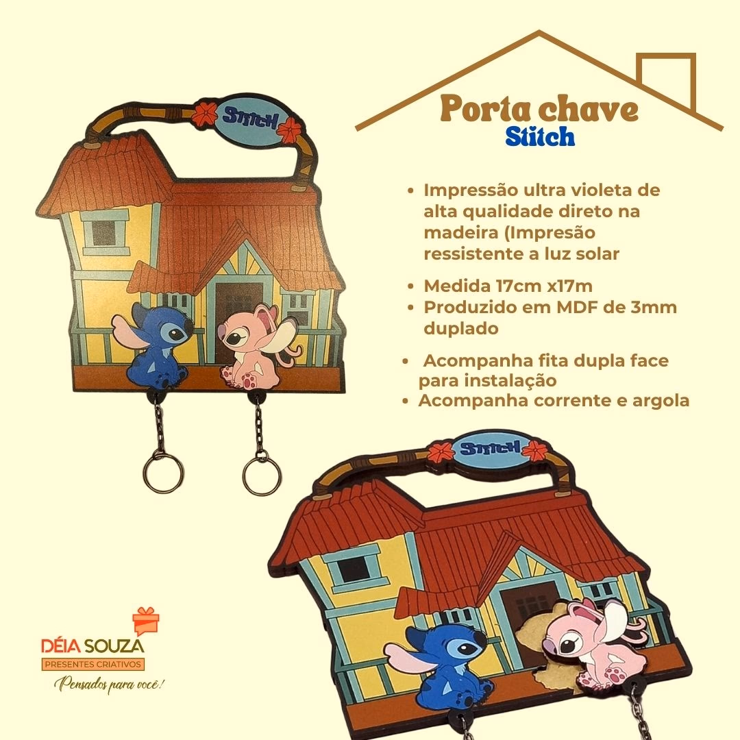 Porta Chave Stitch