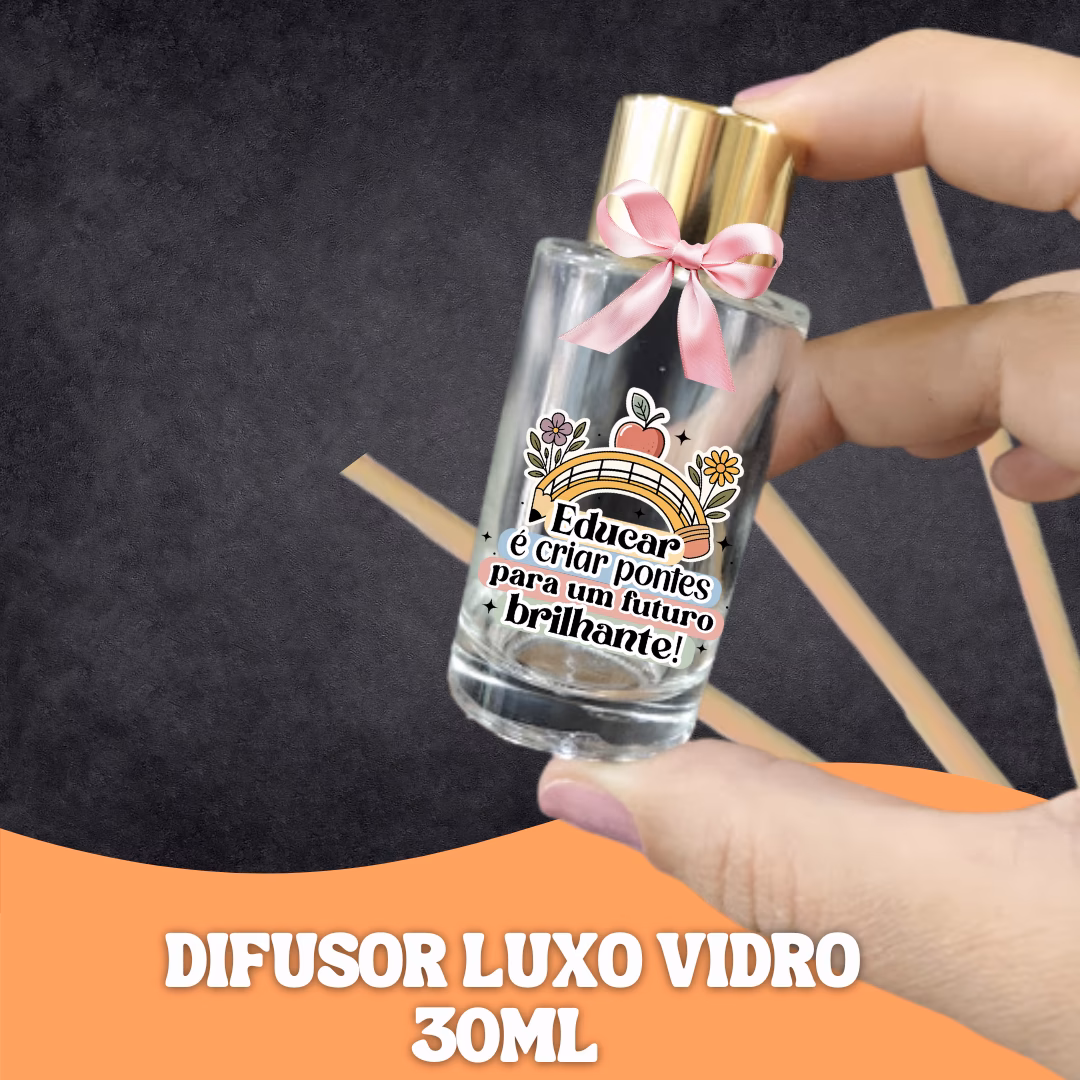 Difusor Luxo Vidro 30ml