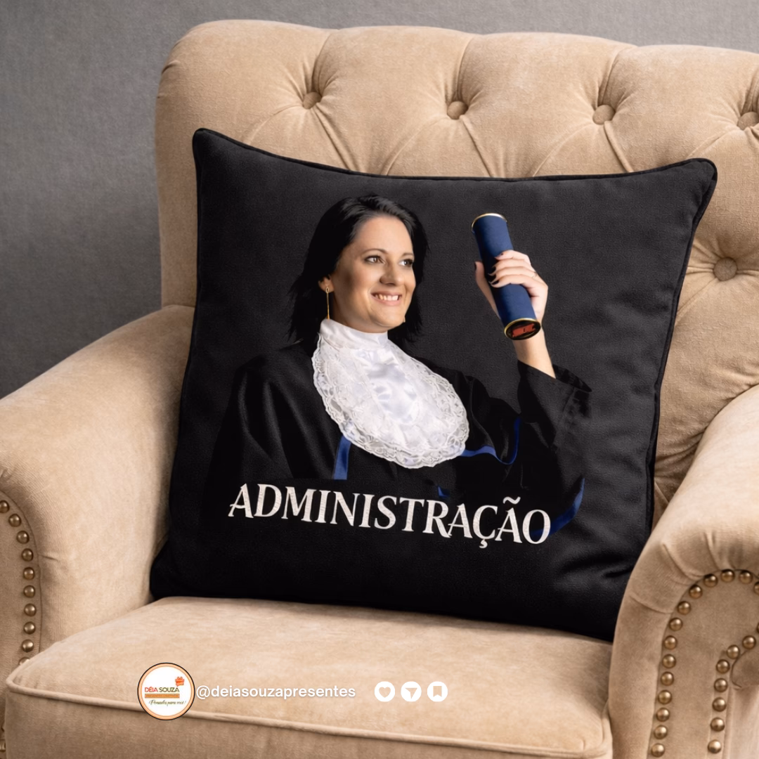 Almofada Capa Colorida Personalizada Formatura