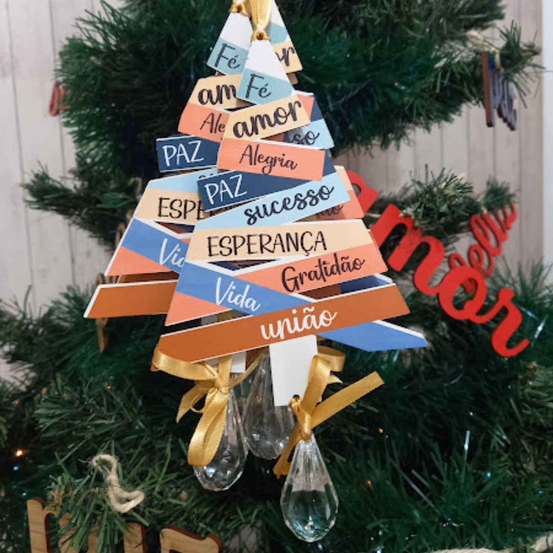 Árvore desejos de Natal