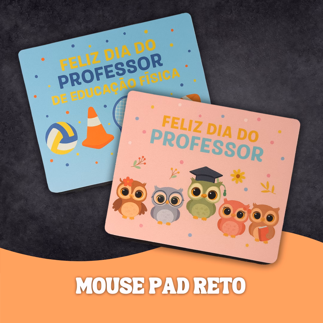 Mouse Reto Personalizado Professores