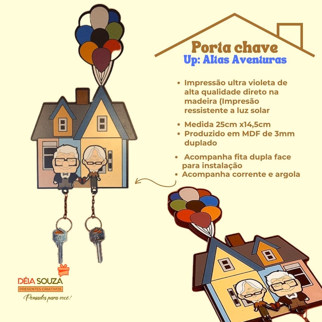 Porta Chave Up Altas Aventuras