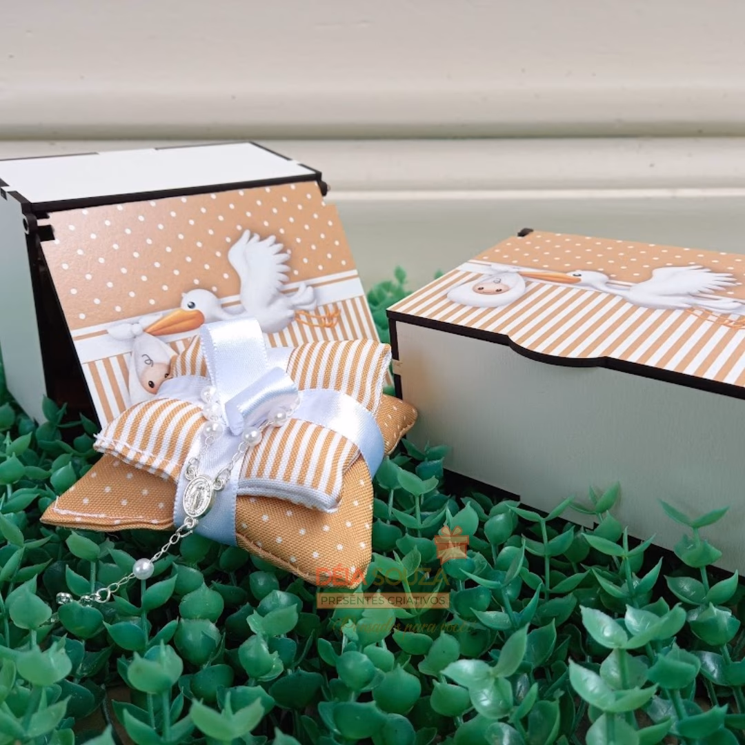 Caixa MDF com Almofadinha Personalizada