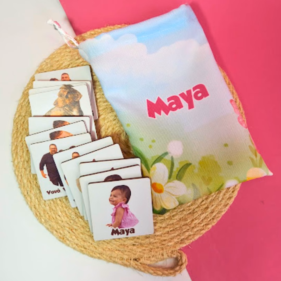 Jogo da Memória 12 peças (6 pares)