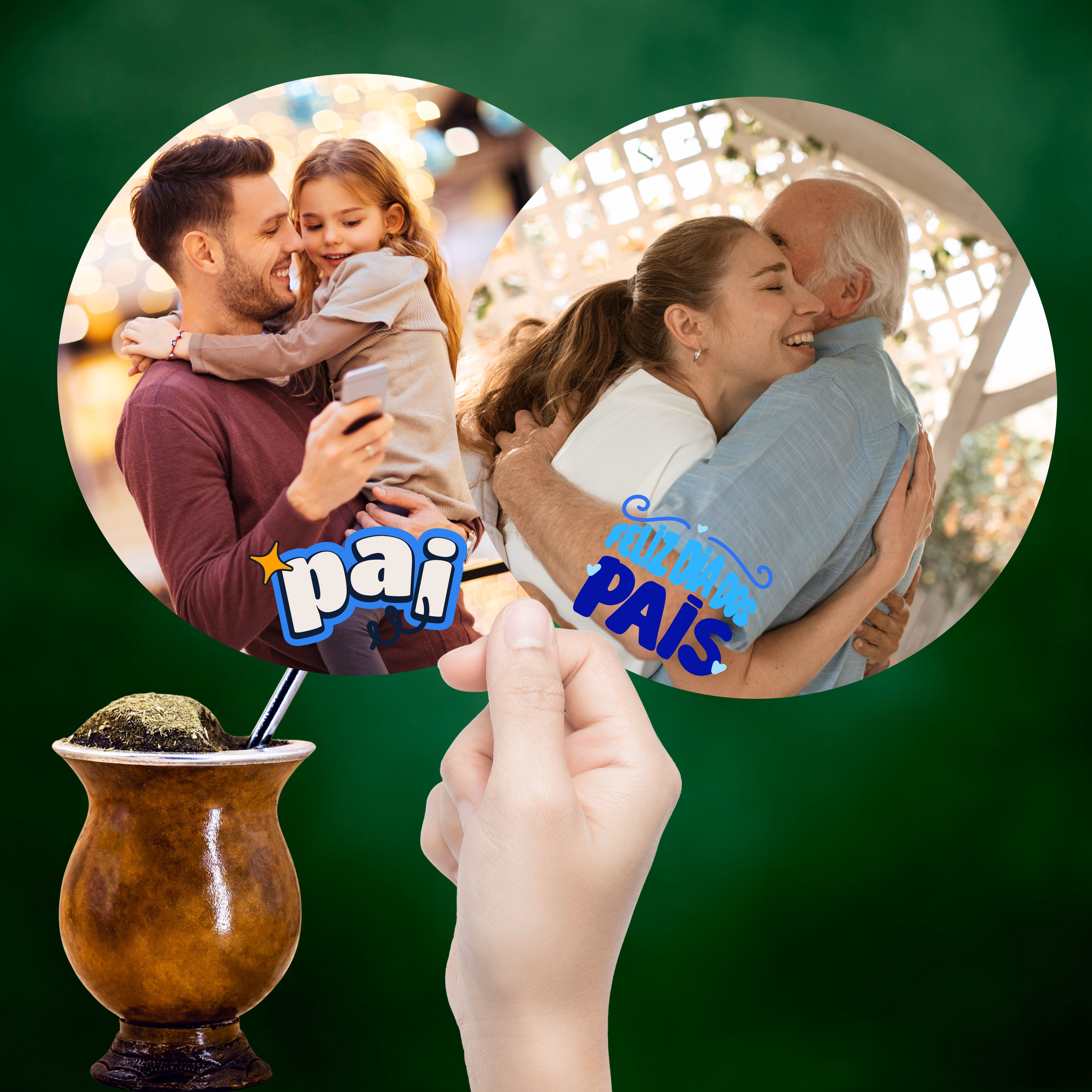 Vira Erva Personalizado Dia dos Pais